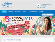 Tablet Screenshot of litoarte.com.br