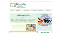 Desktop Screenshot of litoarte.com